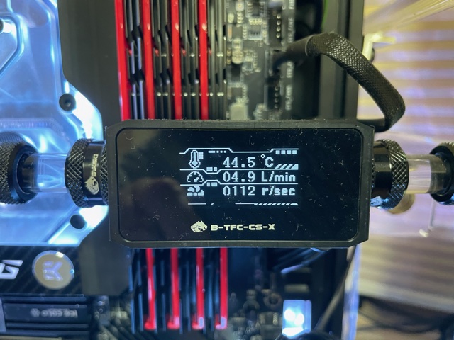 水冷パソコンの水温